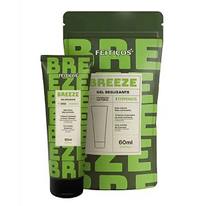 Lubrificante BREEZE - Gel Deslizante com Terpenos - 60ml - Feitiços
