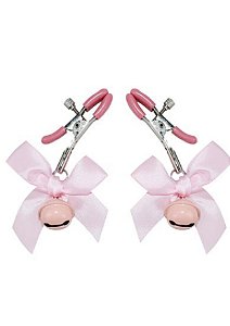 Grampos de Mamilos com Sino e Laço - 9149