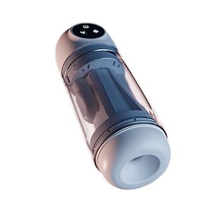 Masturbador Potente Masculino Formato de Lanterna com Sucção e Voz