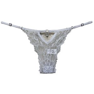 Calcinha Sensualle Tanga - Quero Essa - Branco