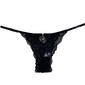 Calcinha Sensualle Tanga - Quero Essa - Preto