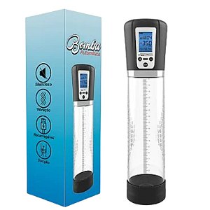 Bomba Peniana Automática com Painel em LCD - Recarregável
