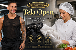 Tela Open Colmeia — Ventilação, Leveza e Versatilidade Total para Seus Projetos