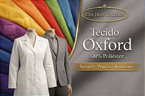 Tecido Oxford 100% Poliéster para Uniformes, Decoração, Sublimação e Artesanato