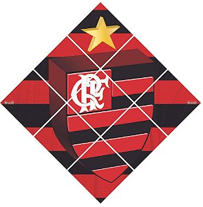 Quadro Escudo do Flamengo nº 01 3d Mosaico 09 Peças