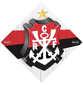 Quadro Escudo do Flamengo nº 02 3d Mosaico 04 Peças
