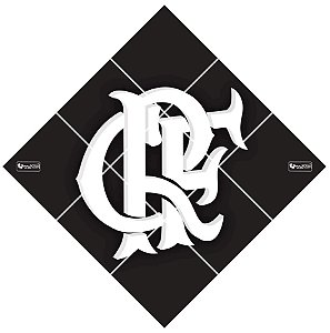 Quadro Escudo do Flamengo nº 03 3d Mosaico 09 Peças
