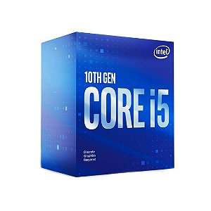 Processador Intel Core i5-10400F, 2.9GHz (4.3GHz Max Turbo)