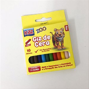 Giz de Cera 12 cores