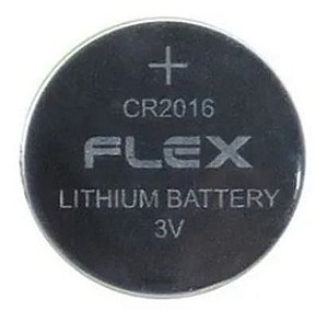 Bateria de Lithium 3v  Flex CR 2016.