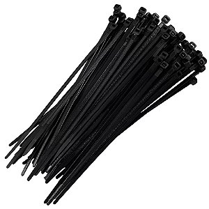 Abraçadeira de Nylon Preto