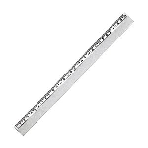 Régua 30cm Cristal