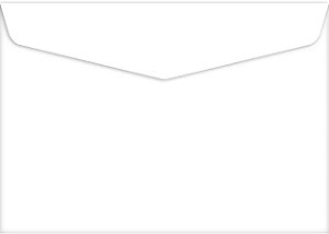 Envelope branco 10x15cm