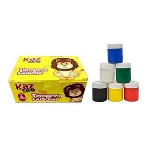 Tinta Guache 6 cores
