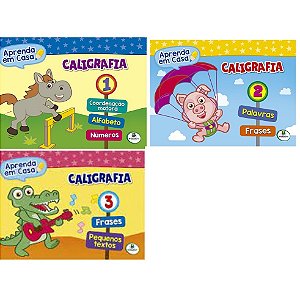 Livro de atividades Caligrafia