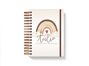 Caderneta - Arco Íris Boho