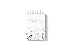 Bloquinho - Jardim com Flores