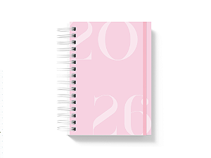 Planner 2026 - 2026 rosa