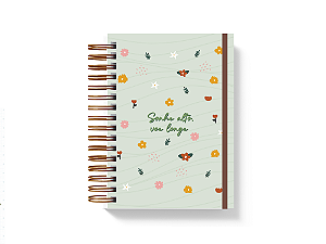 Planner 2026 - Elementos fundo verde