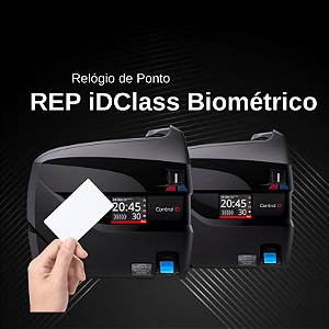 Relógio de Ponto REP iDClass Bio Control iD (Portaria 671/2021)