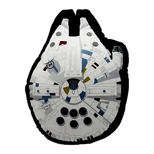 Almofada Star Wars Formato Millenium Falcon Fibra
