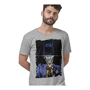 Camiseta Bandup - Batman E Coringa Faces