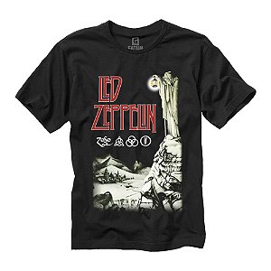 Camiseta Fatum - Led Zeppelin Iv - Preto