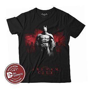Camiseta Fatum - Batman - Arkhan - Preto