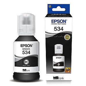 Refil Tinta Epson T534 Black