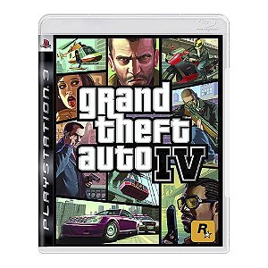 Jogo Ps3 Grand Theft Auto Iv Usado