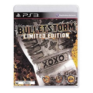 Jogo Ps3 Bulletztorm Limited Edition Usado