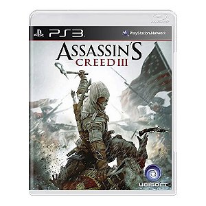 Jogo Ps3 Assassins Creed 3 Versao Eur Usado