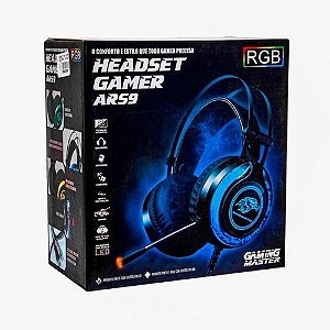 Headset Gamer Rgb Kmex Ars9
