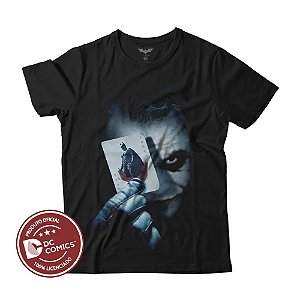 Camiseta Fatum - Joker Heath Ledger - Preto