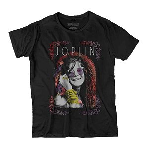 Camiseta Fatum - Janis Joplin - Preto