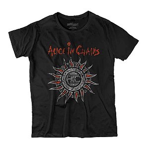 Camiseta Fatum - Alice In Chains - Preto