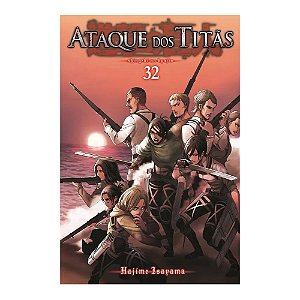 Manga Ataque Dos Titãs Vol.32