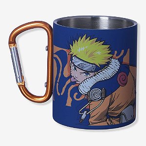 Copo Com Tampa do Naruto Clássico Time 7 - 200ml - Zonacriativa