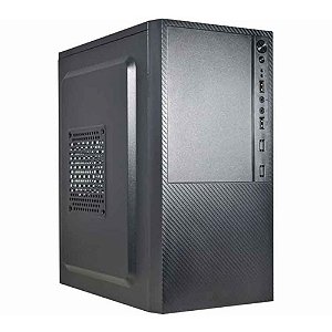 Gabinete Micro Atx Com Fonte Cpx300 - Kmex - Gm15nb - Ac Audio 97 + 2 Portas Usb 2.0