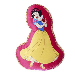 Almofada Formato Fibra - Princesas Disney - Branca De Neve