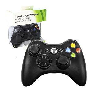 Controle Xbox 360/pc/ps3/android Wireless Compativel Novo