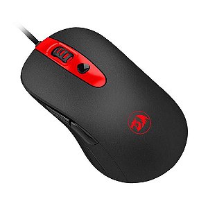Mouse Gamer Redragon Cerberus M703 C/ Fio Preto/vermelho