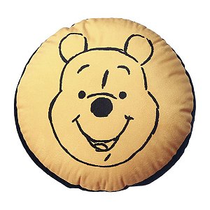 Almofada Formato Redonda - Disney - Ursinho Pooh