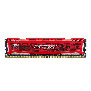 MEMORIA DDR4 DESKTOP 8GB 2400MHZ - CRUCIAL - BALLISTIX - BLS8G4D240FSEK.8FBD