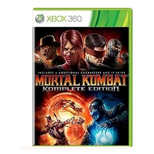 Jogo Xbox 360 Mortal Kombat Komplete Edition - Usado