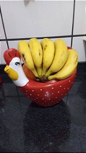 Galinha fruteira e porta ovos