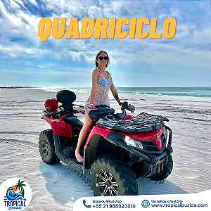 Quadriciclo em Arraial do Cabo - Até 2 Pessoas