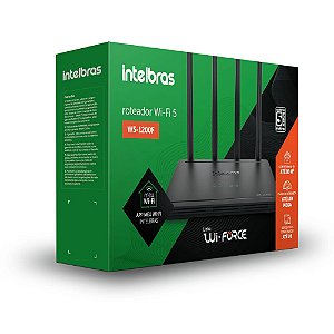 Roteador Wi-Fi 5 Dual Band AC 1200 Intelbras W5-1200F