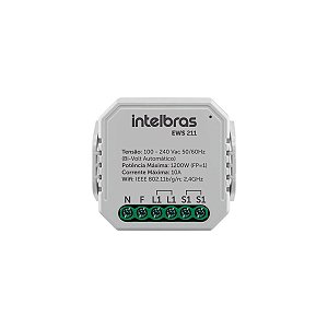 Minicontrolador Smart Wi-Fi 1 canal Intelbras EWS 211