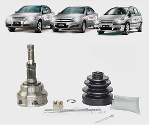 JUNTA HOMOCINÉTICA HOMOCINÉTICO VECTRA ASTRA ZAFIRA 1.8/2.0/2.4 8V/16V 99 00 01 02 03 04 05 06 07 08 09 10 SEM ABS DENTES EXTERNO 33 INTERNO 25 VT5060